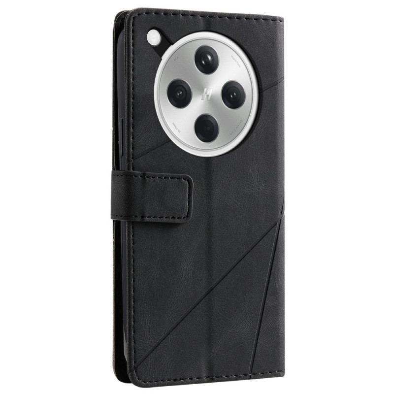 Housse Oppo Find X8 5G Bicolore Motif Lignes