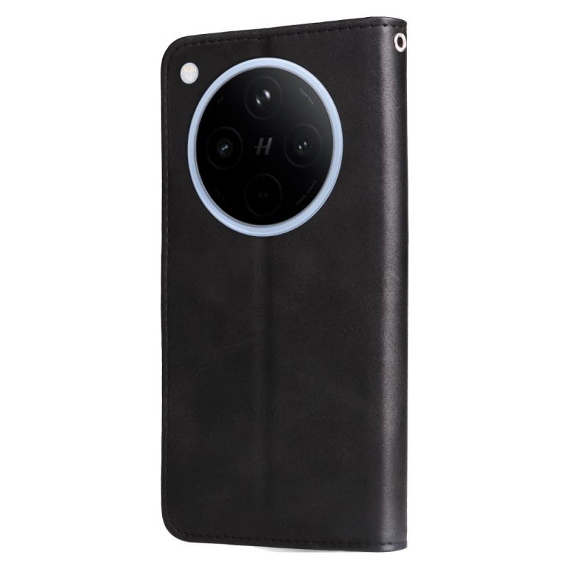 Housse Oppo Find X8 Poche à Fermeture Éclair