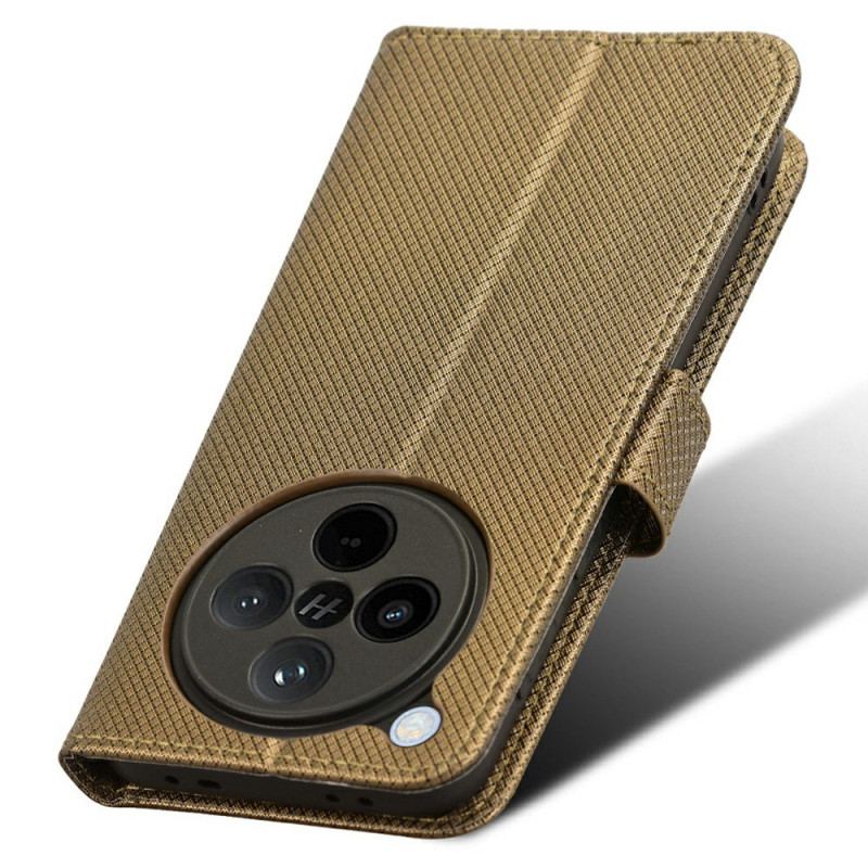 Housse Oppo Find X8 Points à Lanière