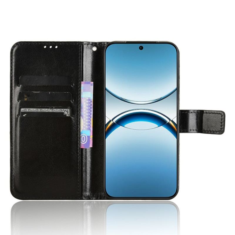 Housse Oppo Find X8 Simili Cuir Flashy