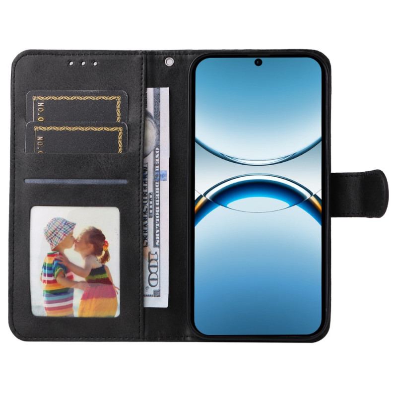 Housse Oppo Find X8 Simili Cuir à Lanière