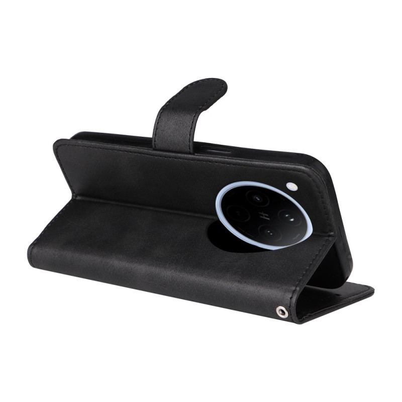 Housse Oppo Find X8 Simili Cuir à Lanière