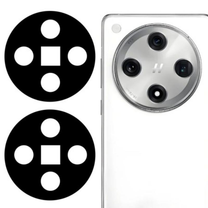 Lentille de Protection pour Écran Oppo Find X8 (version noire)