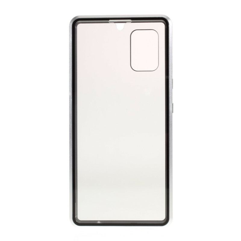 Coque Samsung Galaxy A51 5G Avant et Arrière Verre Trempé et Métal