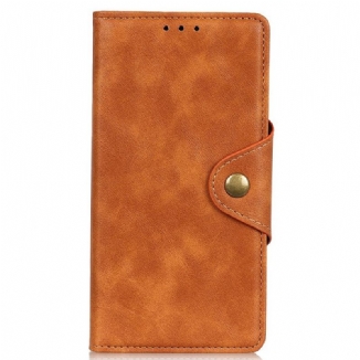 Housse Oppo Reno 7 Simili Cuir Bouton