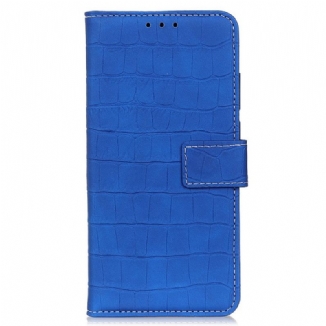 Housse Oppo Reno 7 Style Peau de Crocodile