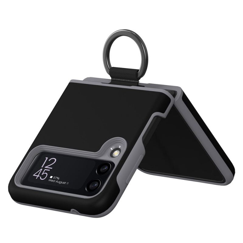 Coque Samsung Galaxy Z Flip 3 5G Anneau-Support Design GKK