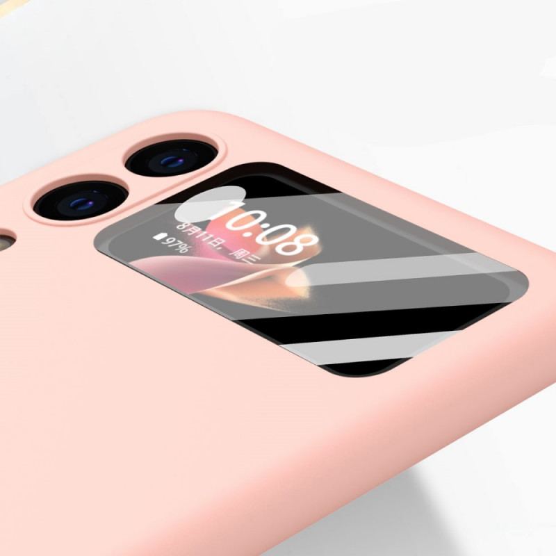 Coque Samsung Galaxy Z Flip 3 5G avec Film Écran en Verre Trempé