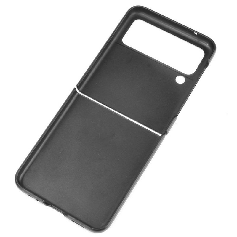 Coque Samsung Galaxy Z Flip 3 5G Effet Cuir Douceur
