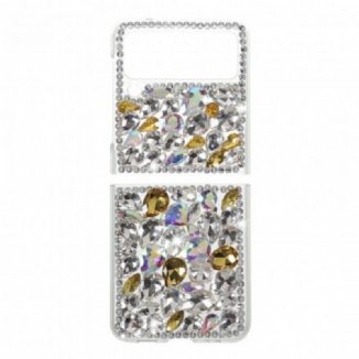 Coque Samsung Galaxy Z Flip 3 5G Pierres Précieuses Colorées