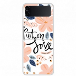 Coque Samsung Galaxy Z Flip 3 5G Put On Love