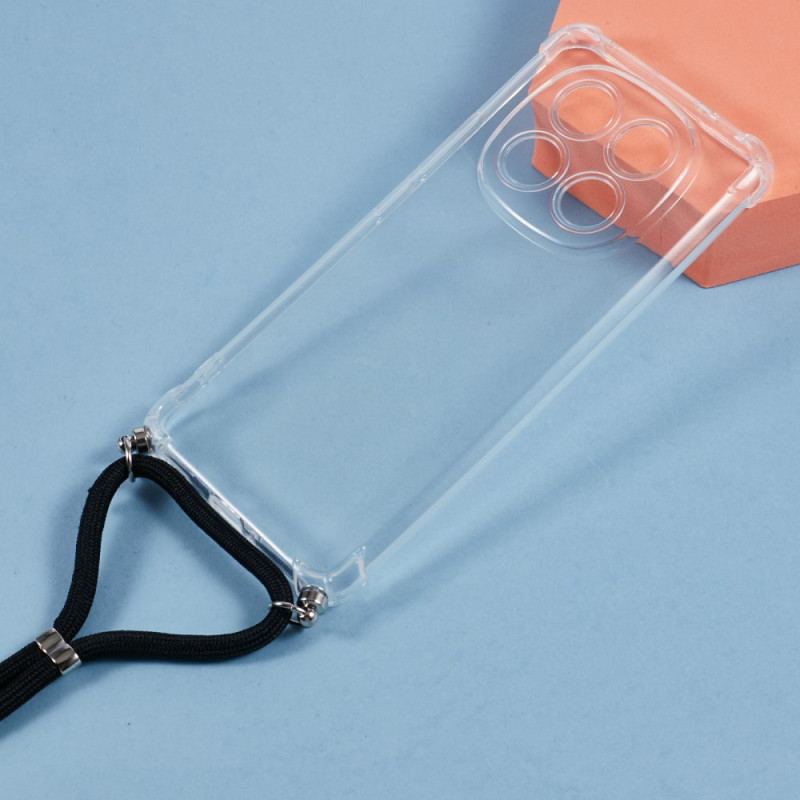 Coque à Cordon Xiaomi Redmi Note 15 Pro Plus 5G / Poco M8 Pro 5G Transparente