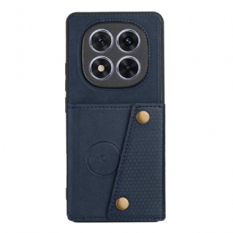 Coque Xiaomi Redmi Note 15 Pro Plus 5G / Poco M8 Pro 5G avec Porte-Cartes et Support