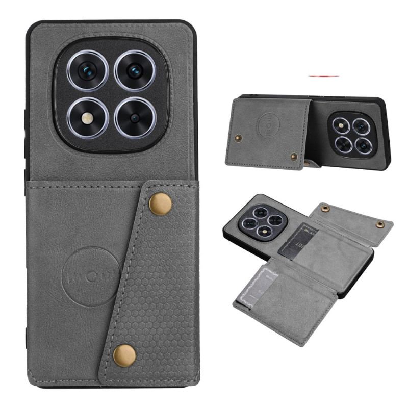 Coque Xiaomi Redmi Note 15 Pro Plus 5G / Poco M8 Pro 5G avec Porte-Cartes et Support