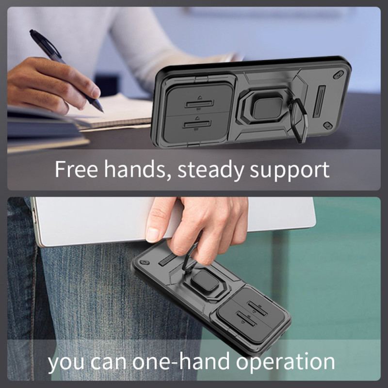 Coque Xiaomi Redmi Note 15 Pro Plus 5G / Poco M8 Pro 5G Support Béquille et Cache Objectif