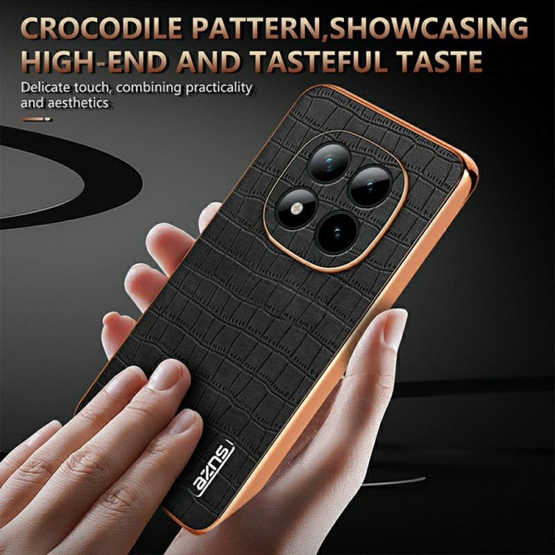 Coque Xiaomi Redmi Note 15 Pro Plus 5G / Poco M8 Pro 5G Texture Crocodile AZNS