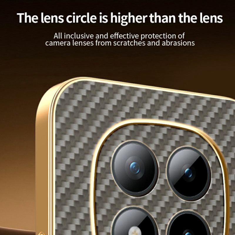 Coque Xiaomi Redmi Note 15 Pro Plus 5G / Poco M8 Pro 5G Texture Fibre de Carbone