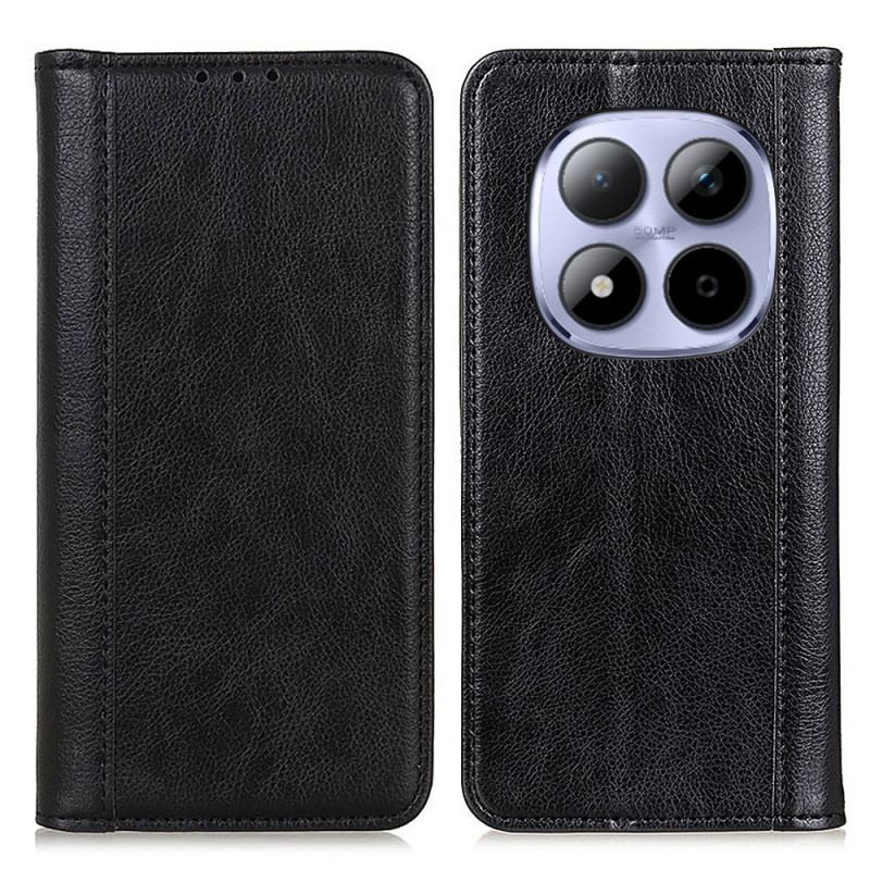 Flip Cover Xiaomi Redmi Note 15 Pro Plus 5G / Poco M8 Pro 5G Cuir Fendu