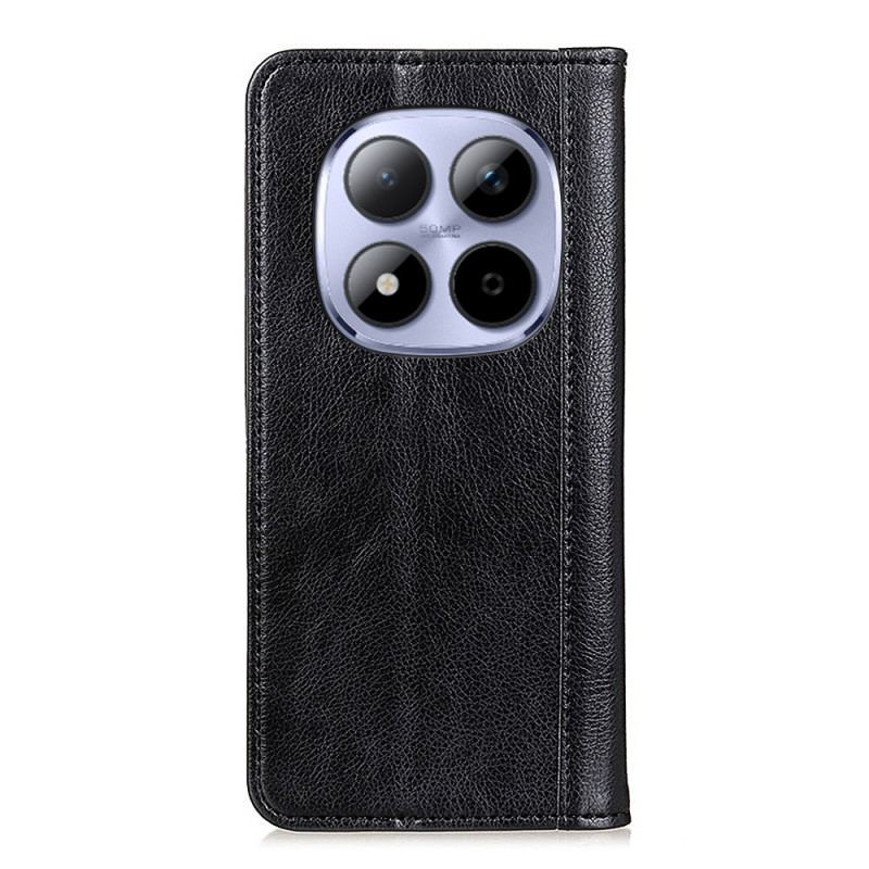 Flip Cover Xiaomi Redmi Note 15 Pro Plus 5G / Poco M8 Pro 5G Cuir Fendu