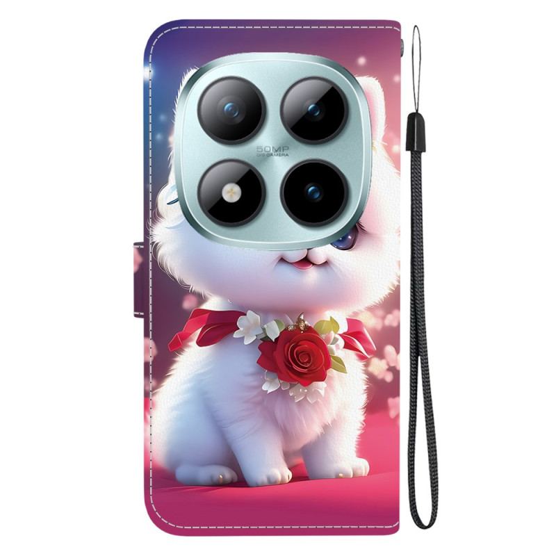 Housse Xiaomi Redmi Note 15 Pro Plus 5G / Poco M8 Pro 5G Chat et Roses