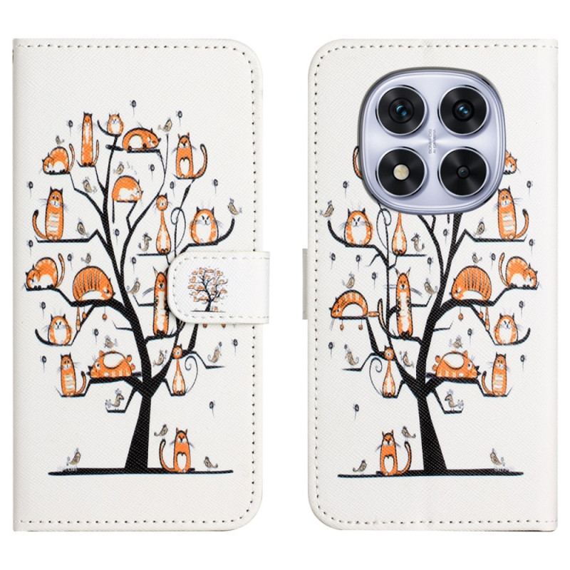 Housse Xiaomi Redmi Note 15 Pro Plus 5G / Poco M8 Pro 5G Chats et Arbre