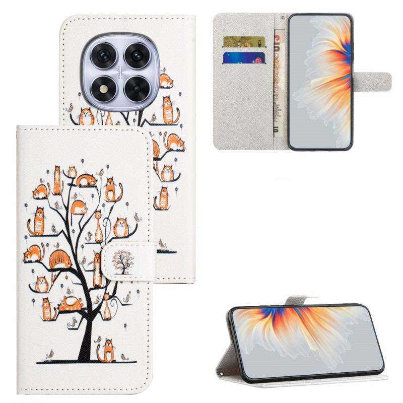 Housse Xiaomi Redmi Note 15 Pro Plus 5G / Poco M8 Pro 5G Chats et Arbre