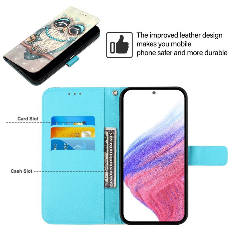 Housse Xiaomi Redmi Note 15 Pro Plus 5G / Poco M8 Pro 5G Chouette Grise