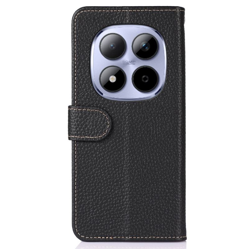 Housse Xiaomi Redmi Note 15 Pro Plus 5G / Poco M8 Pro 5G Cuir Véritable KHAZNEH