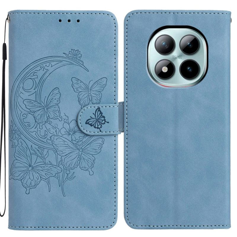 Housse Xiaomi Redmi Note 15 Pro Plus 5G / Poco M8 Pro 5G Design Papillons et Fleurs