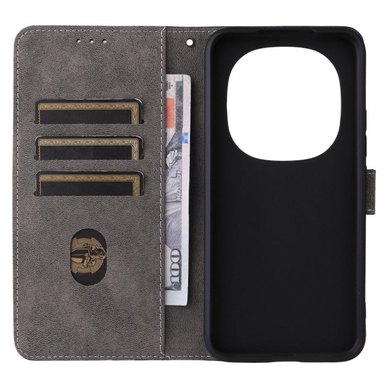 Housse Xiaomi Redmi Note 15 Pro Plus 5G / Poco M8 Pro 5G Effet Daim à Lanière