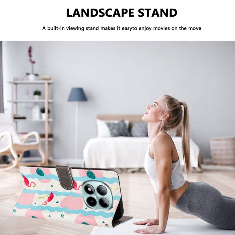 Housse Xiaomi Redmi Note 15 Pro Plus 5G / Poco M8 Pro 5G Flamants Roses