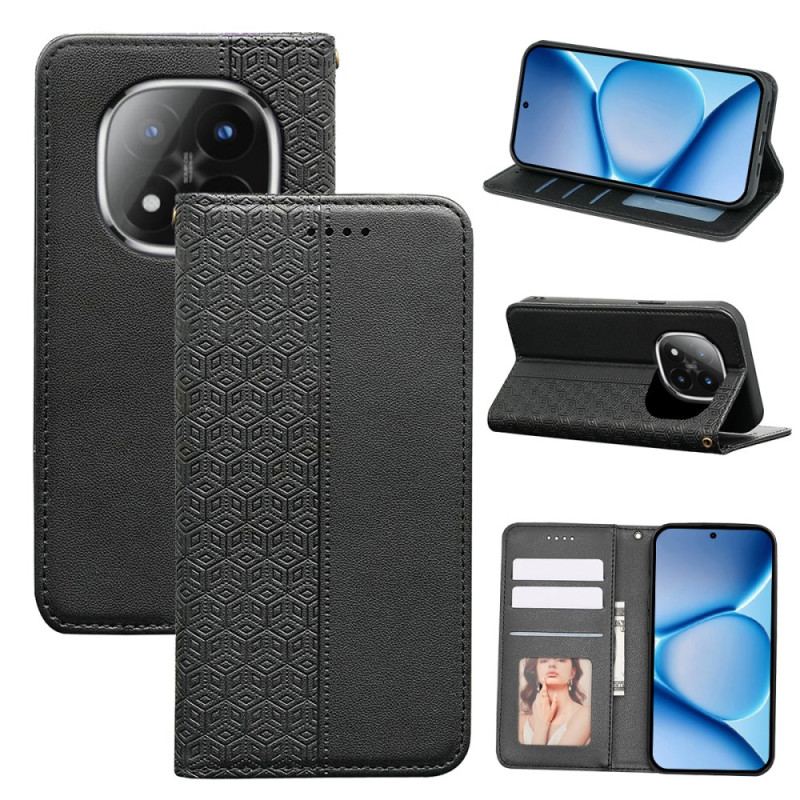 Housse Xiaomi Redmi Note 15 Pro Plus 5G / Poco M8 Pro 5G Flip Cover Frise à Lanière