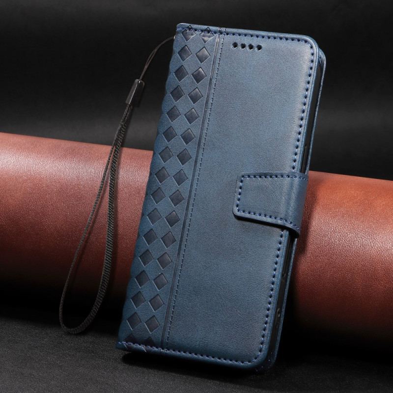 Housse Xiaomi Redmi Note 15 Pro Plus 5G / Poco M8 Pro 5G Frise Motif Quadrillé