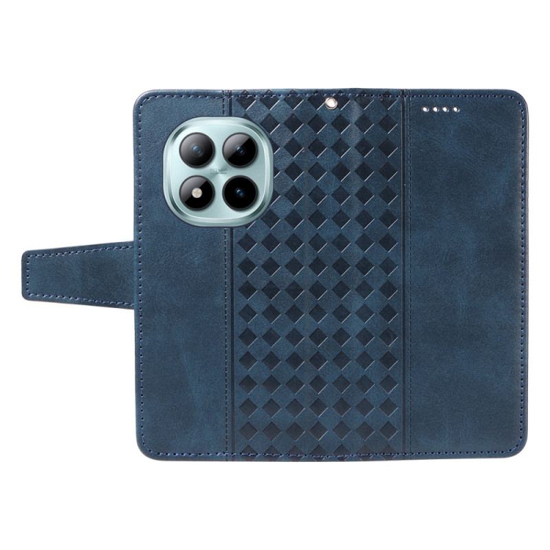 Housse Xiaomi Redmi Note 15 Pro Plus 5G / Poco M8 Pro 5G Frise Motif Quadrillé