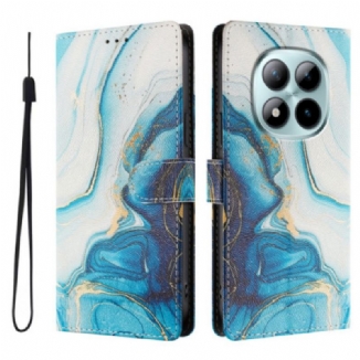 Housse Xiaomi Redmi Note 15 Pro Plus 5G / Poco M8 Pro 5G Marbre Bleu