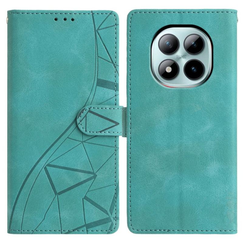 Housse Xiaomi Redmi Note 15 Pro Plus 5G / Poco M8 Pro 5G Motif Triangles