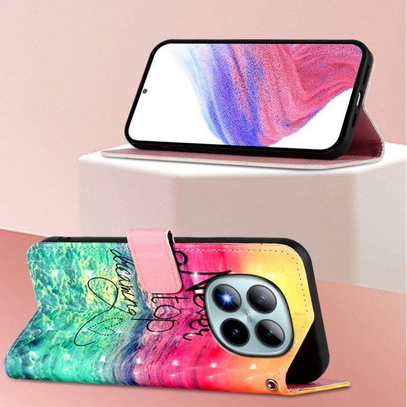 Housse Xiaomi Redmi Note 15 Pro Plus 5G / Poco M8 Pro 5G Never Stop Dreaming