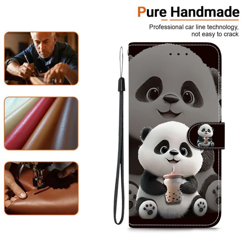 Housse Xiaomi Redmi Note 15 Pro Plus 5G / Poco M8 Pro 5G Panda Milk Tea