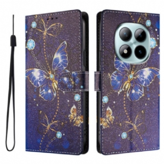 Housse Xiaomi Redmi Note 15 Pro Plus 5G / Poco M8 Pro 5G Papillons Précieux