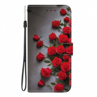 Housse Xiaomi Redmi Note 15 Pro Plus 5G / Poco M8 Pro 5G Roses Rouges