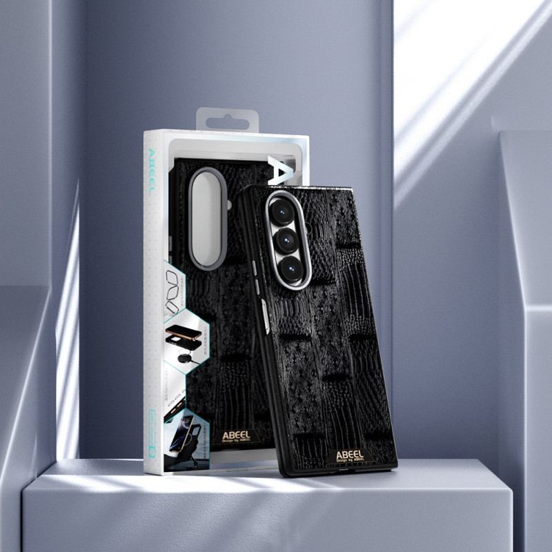 Coque Samsung Galaxy Z Fold 7 5G compatible MagSafe Gauffrée ABEEL