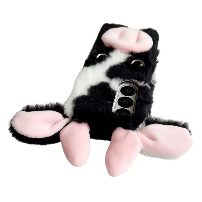 Coque Samsung Galaxy Z Fold 7 5G Vache en Peluche