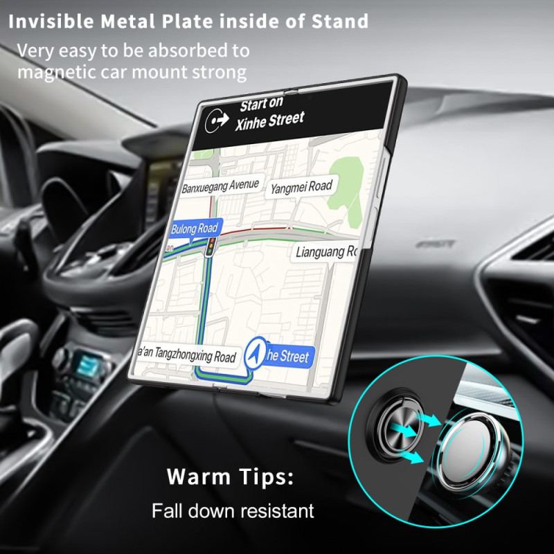 Coque Samsung Galaxy Z Fold 7 Anneau-Support