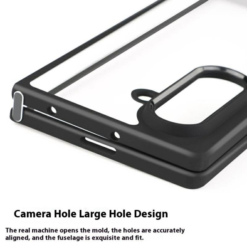 Coque Samsung Galaxy Z Fold 7 Antichoc avec Dos Transparent