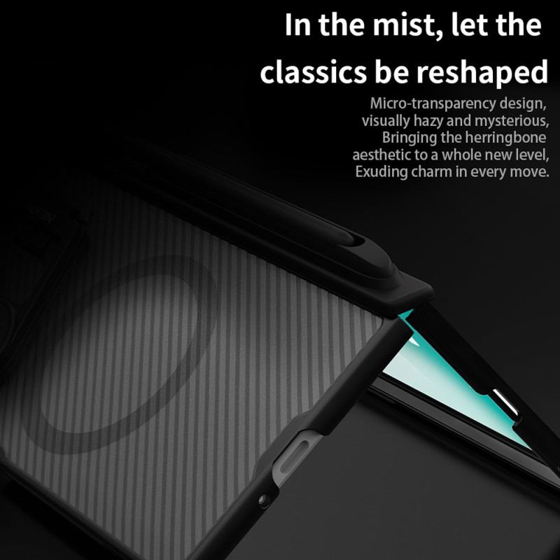Coque Samsung Galaxy Z Fold 7 CamShield Prop Magnetic Translucent Series NILLKIN