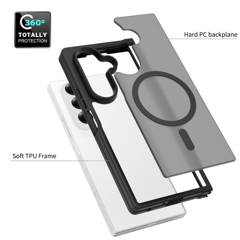 Coque Samsung Galaxy Z Fold 7 Compatible MagSafe Flexile Givrée