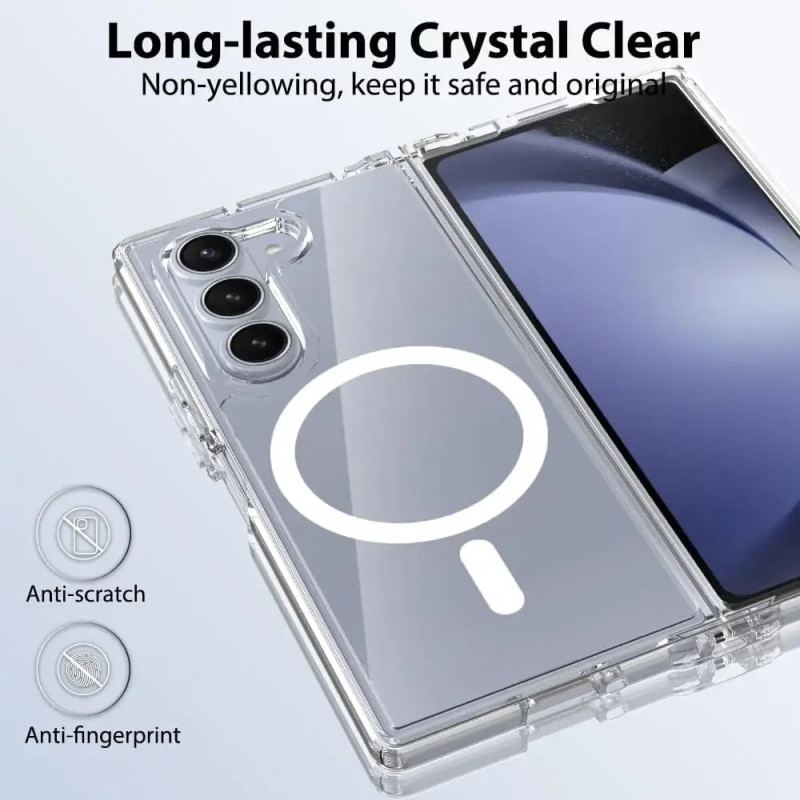 Coque Samsung Galaxy Z Fold 7 Compatible MagSafe Transparente