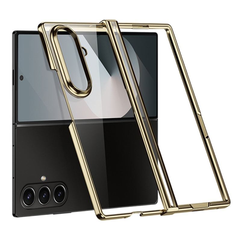 Coque Samsung Galaxy Z Fold 7 Design de Charnière Effet Métal