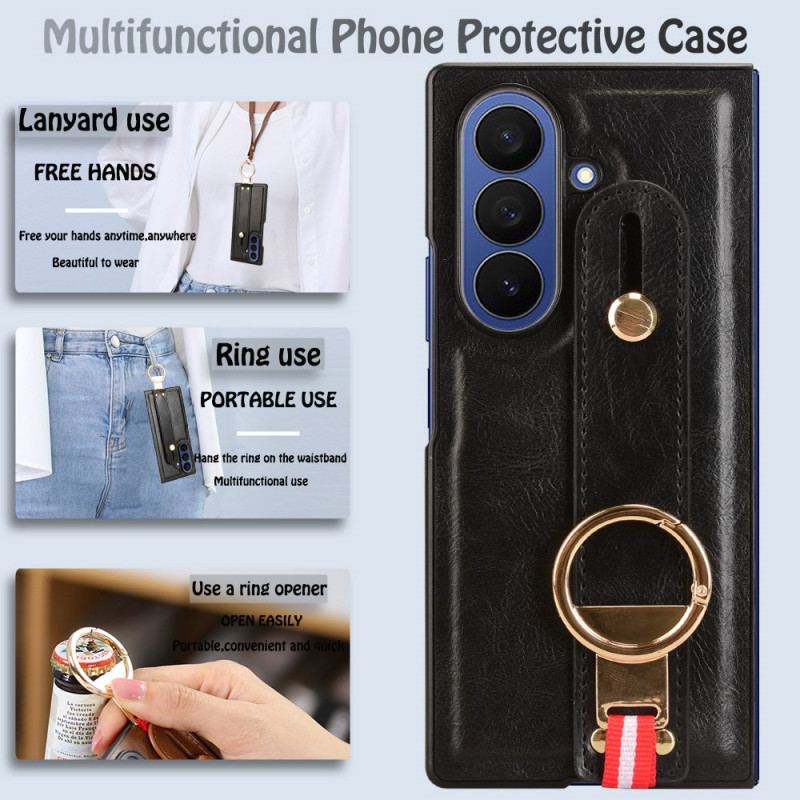 Coque Samsung Galaxy Z Fold 7 Dragonne et Support