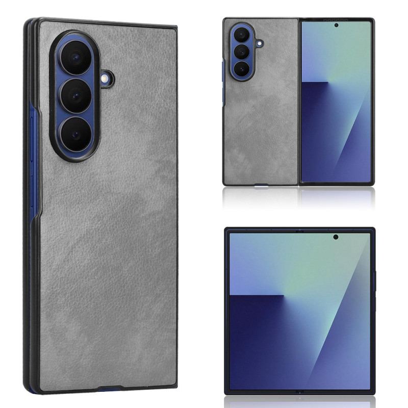 Coque Samsung Galaxy Z Fold 7 Effet Cuir